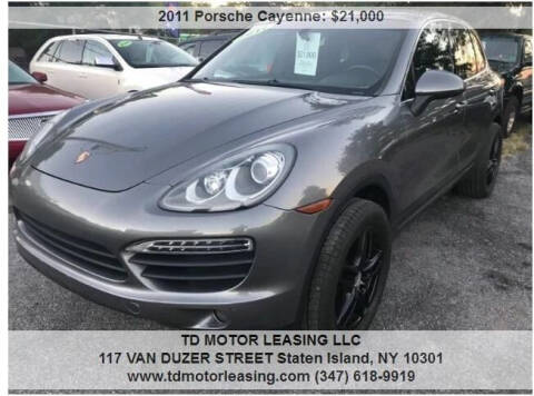 2011 Porsche Cayenne for sale at TD MOTOR LEASING LLC in Staten Island NY