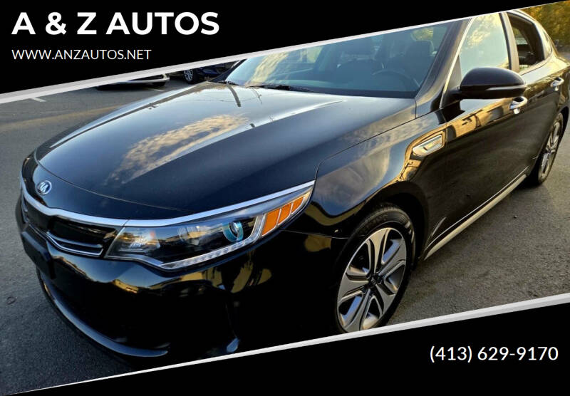 2017 Kia Optima Hybrid for sale at A & Z AUTOS in Westfield MA