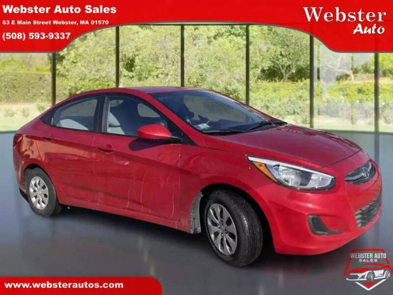 2016 Hyundai Accent for sale at Webster Auto Sales in Webster MA