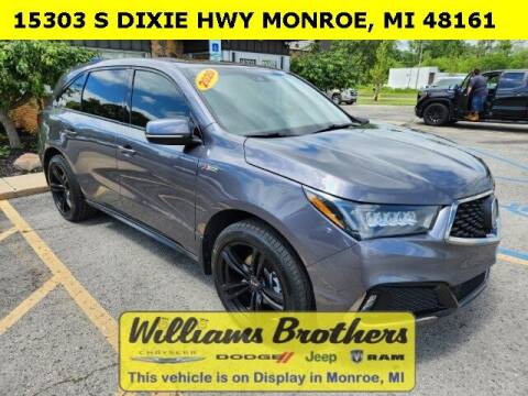 2020 Acura MDX for sale at Williams Brothers Pre-Owned Monroe in Monroe MI