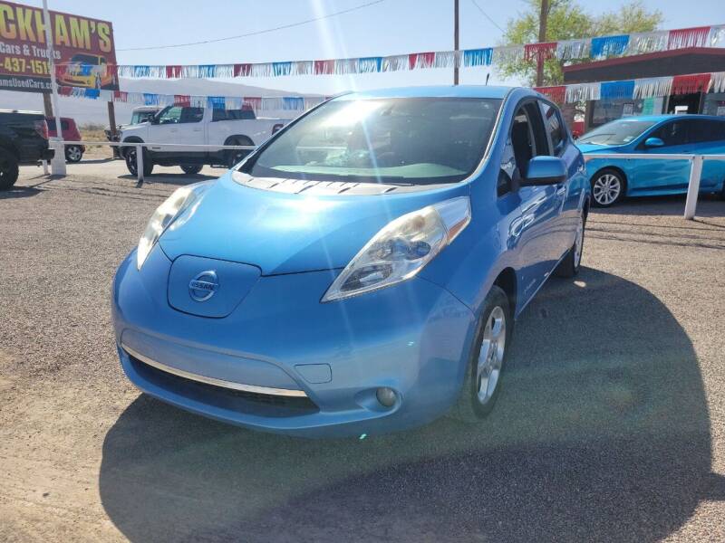 2013 Nissan LEAF for sale at Bickham Used Cars in Alamogordo NM
