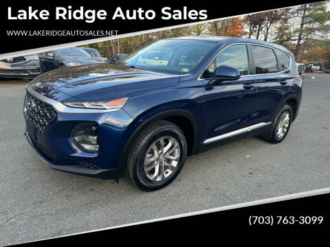 2019 Hyundai Santa Fe for sale at Lake Ridge Auto Sales in Woodbridge VA