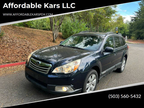 2012 Subaru Outback for sale at Affordable Kars LLC in Portland OR