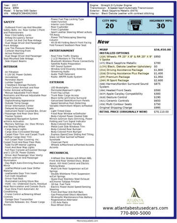 2017 BMW 5 Series 540i