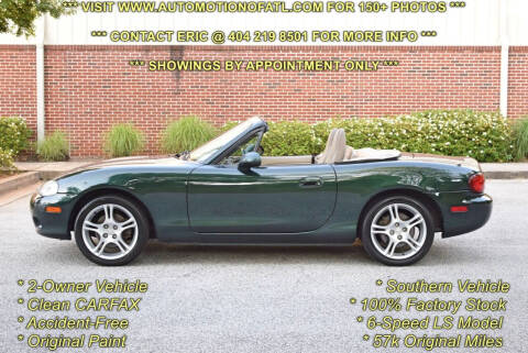2004 Mazda MX-5 Miata for sale at Automotion Of Atlanta in Conyers GA