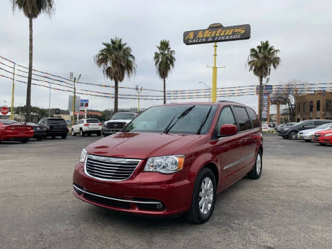 2015 Chrysler Town and Country for sale at A MOTORS SALES AND FINANCE in San Antonio TX