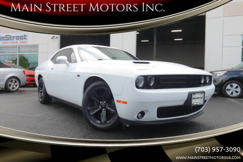 2016 Dodge Challenger for sale at Main Street Motors Inc. in Chantilly VA