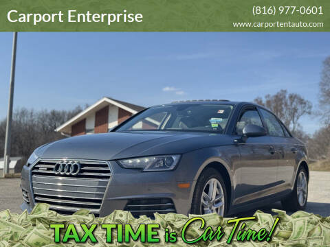 2017 Audi A4 for sale at Carport Enterprise in Kansas City MO