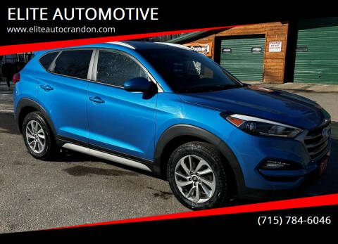 2018 Hyundai Tucson for sale at ELITE AUTOMOTIVE in Crandon WI