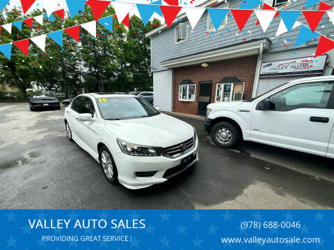 2015 Honda Accord for sale at VALLEY AUTO SALES in Methuen MA