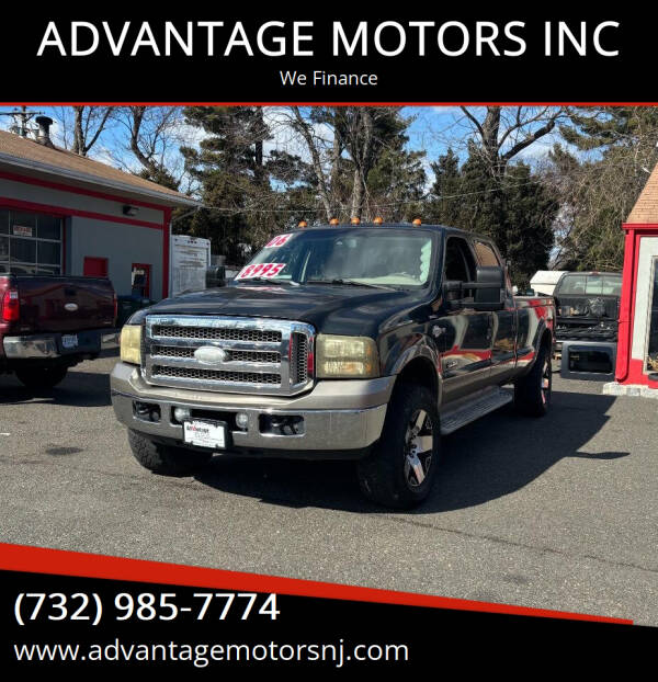 2006 Ford F-250 Super Duty for sale at ADVANTAGE MOTORS INC in Edison NJ