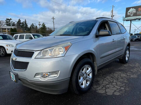 2012 Chevrolet Traverse for sale at ALPINE MOTORS in Milwaukie OR