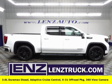 2022 GMC Sierra 1500 for sale at LENZ TRUCK CENTER in Fond Du Lac WI