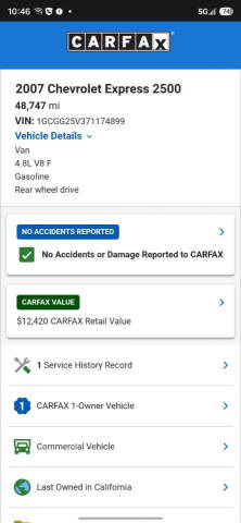 2007 Chevrolet Express 2500