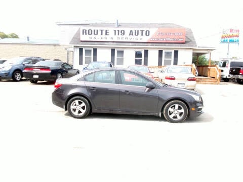 2015 Chevrolet Cruze for sale at ROUTE 119 AUTO SALES & SVC in Homer City PA