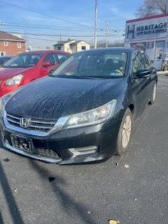 2014 Honda Accord for sale at Heritage Auto Sales in Reading PA