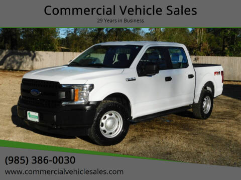 2019 Ford F-150 for sale at Commercial Vehicle Sales in Ponchatoula LA