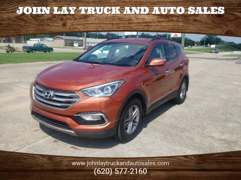 2018 Hyundai Santa Fe Sport for sale at John Lay Truck and Auto Sales in Independence KS