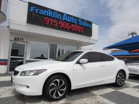 2010 Honda Accord for sale at Franklin Auto Sales in El Paso TX