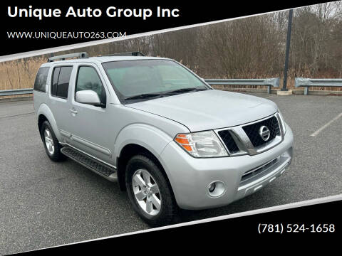 2012 Nissan Pathfinder for sale at Unique Auto Group Inc in Whitman MA