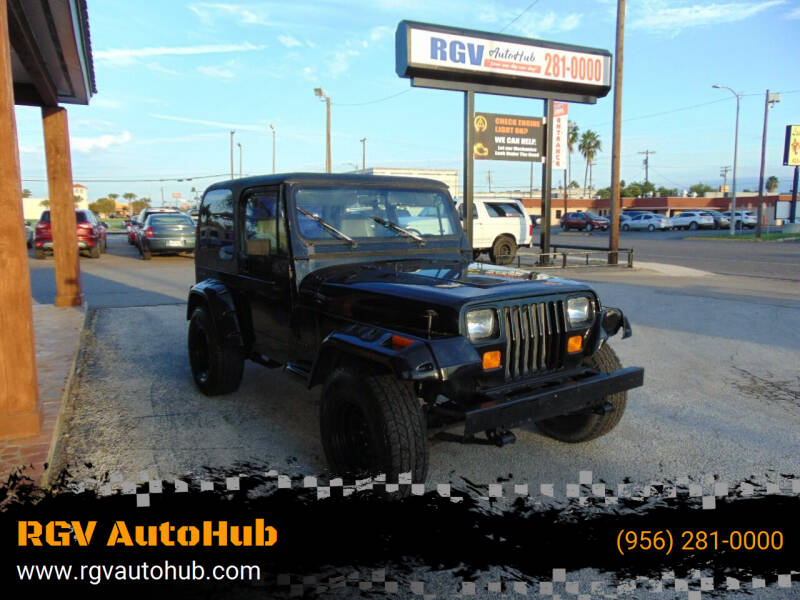 1993 Jeep Wrangler for sale at RGV AutoHub in Harlingen TX