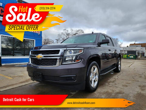 2015 Chevrolet Suburban for sale at Detroit Cash for Cars in Warren MI