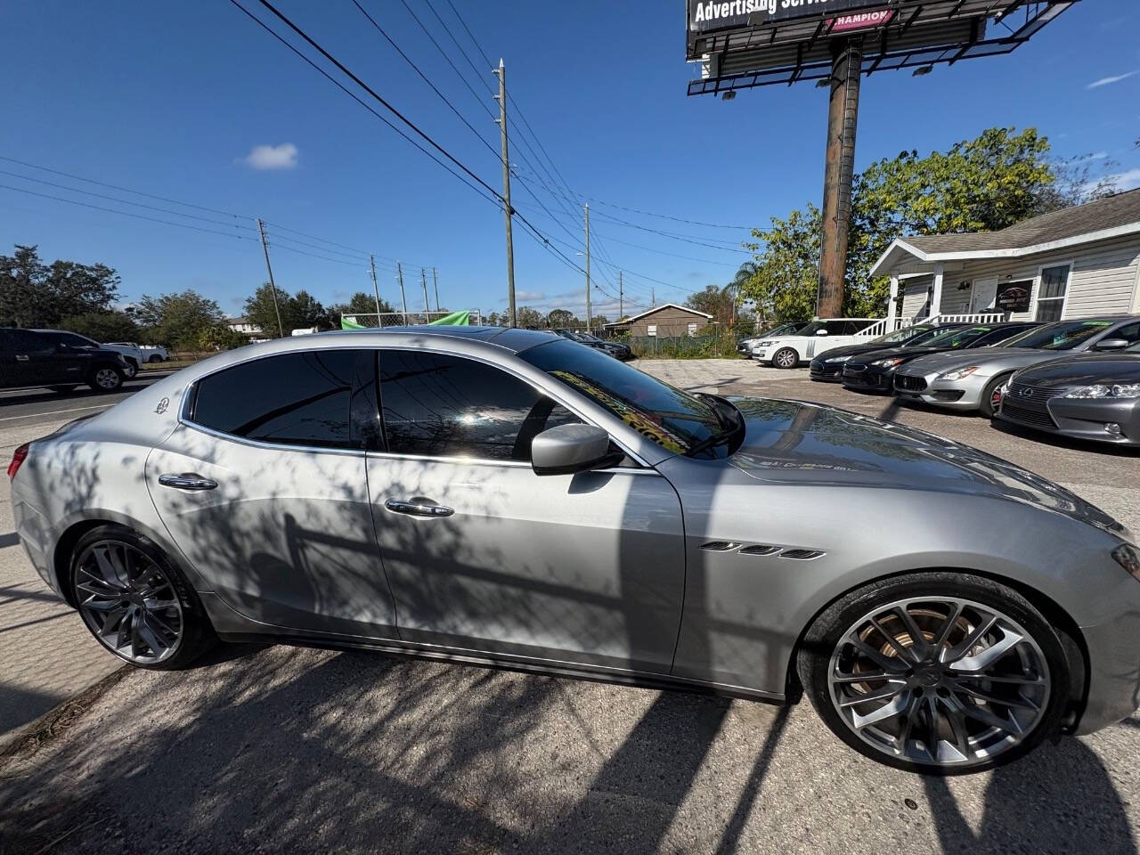 2014 Maserati Ghibli for sale at Hobgood Auto Sales in Land O Lakes, FL