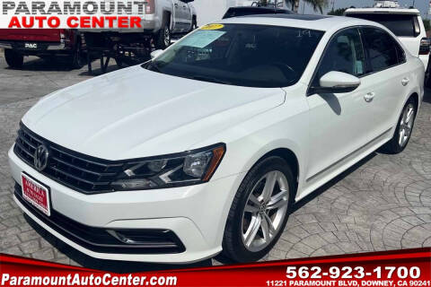 2017 Volkswagen Passat for sale at PARAMOUNT AUTO CENTER in Downey CA