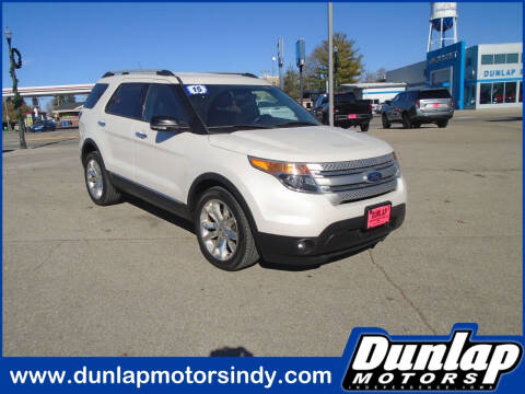 2015 Ford Explorer for sale at DUNLAP MOTORS INC in Independence IA