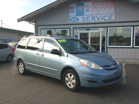 2006 Toyota Sienna for sale at 777 Auto Sales and Service in Tacoma WA