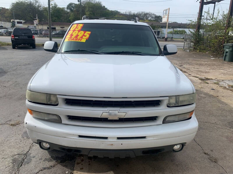 2003 Chevrolet Tahoe for sale at Rent To Own Cars & Sales Group Inc in Chattanooga TN