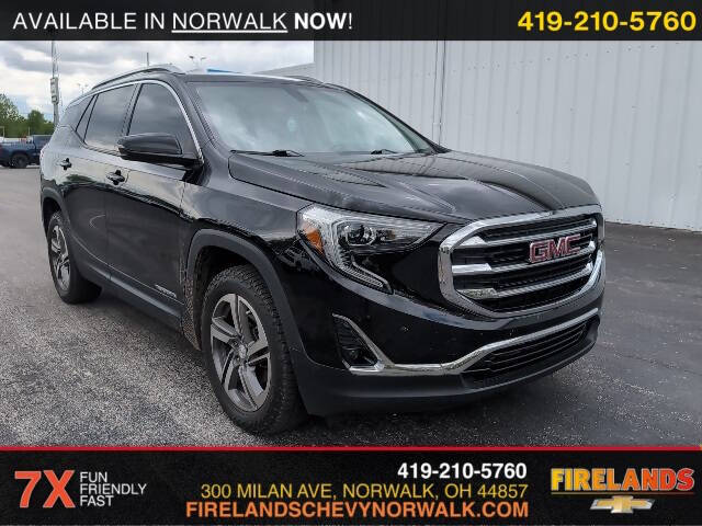 Used 2019 GMC Terrain SLT with VIN 3GKALVEV5KL326237 for sale in Norwalk, OH