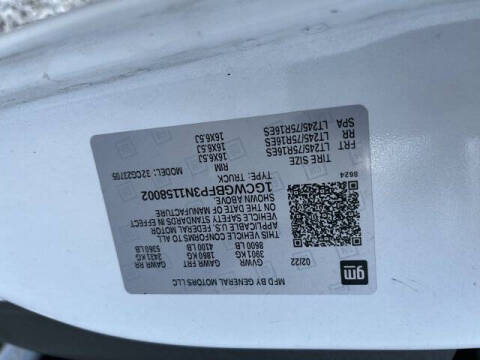 2022 Chevrolet Express 2500