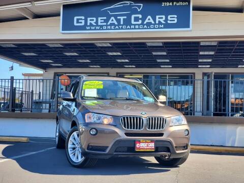 2013 BMW X3 for sale at Great Cars in Sacramento CA