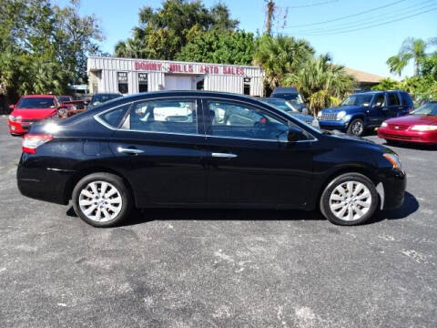2014 Nissan Sentra for sale at DONNY MILLS AUTO SALES in Largo FL