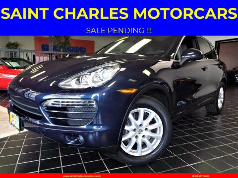 2012 Porsche Cayenne for sale at SAINT CHARLES MOTORCARS in Saint Charles IL