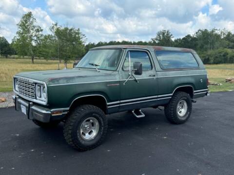 1977 Dodge Ramcharger for sale at Big O Street Rods in Bremen GA