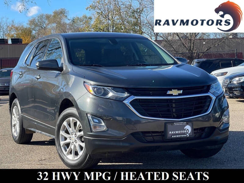 2018 Chevrolet Equinox for sale at RAVMOTORS- Burnsville in Burnsville MN