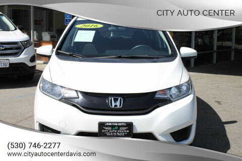 2016 Honda Fit for sale at City Auto Center in Davis CA