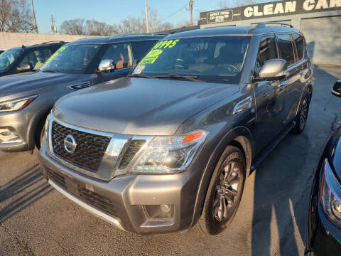 2017 Nissan Armada for sale at DON BAILEY AUTO SALES in Phenix City AL