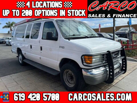 2007 Ford E-Series for sale at CARCO SALES & FINANCE in Chula Vista CA