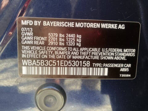 2014 BMW 5 Series 535i xDrive