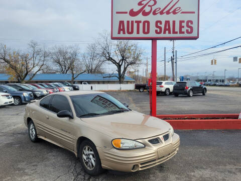 2002 Pontiac Grand Am for sale at Belle Auto Sales in Elkhart IN