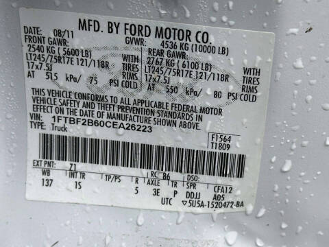 2012 Ford F-250 Super Duty XL