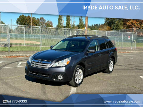 2014 Subaru Outback for sale at iRyde Auto Sale, LLC. in Kent WA