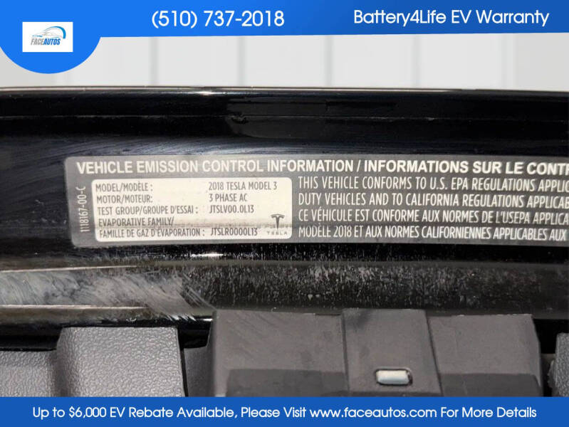 2018 Tesla Model 3