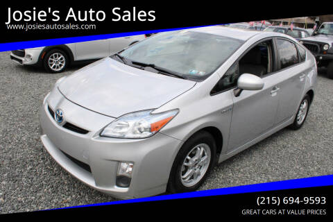 2010 Toyota Prius for sale at Josie's Auto Sales in Gilbertsville PA