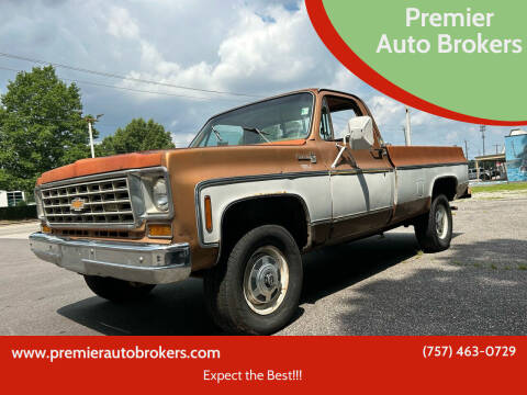 1978 Chevrolet Silverado 2500HD for sale at Premier Auto Brokers in Virginia Beach VA