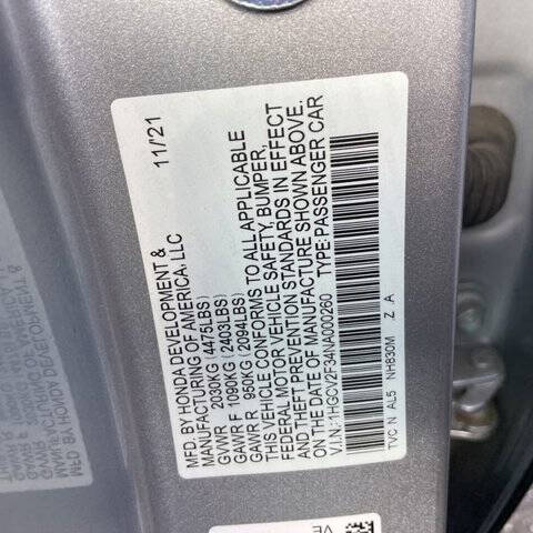 2022 Honda Accord Sport