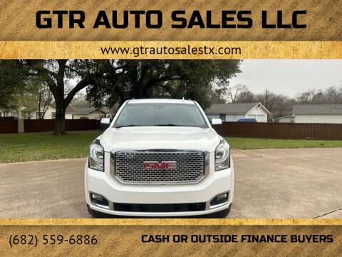 2017 GMC Yukon XL for sale at GTR Auto Sales LLC in Haltom City TX